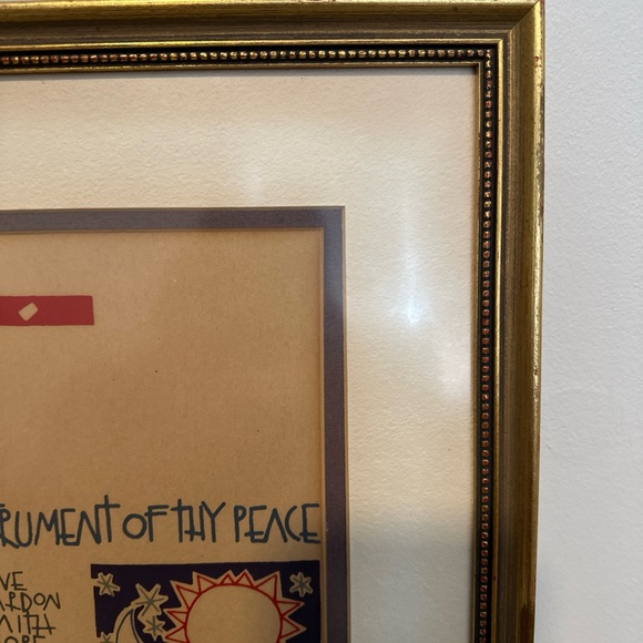 St Francis of Assisi Peace prayer framed print - Picture 8 of 14